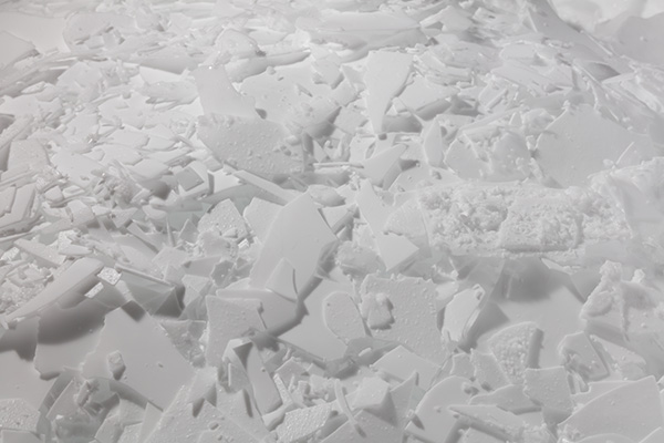 Snow like ice